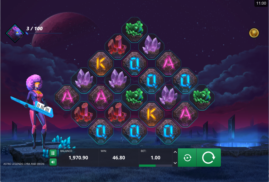 Astro Legends: Lyra and Erion Slots Review - Online Slots Guru