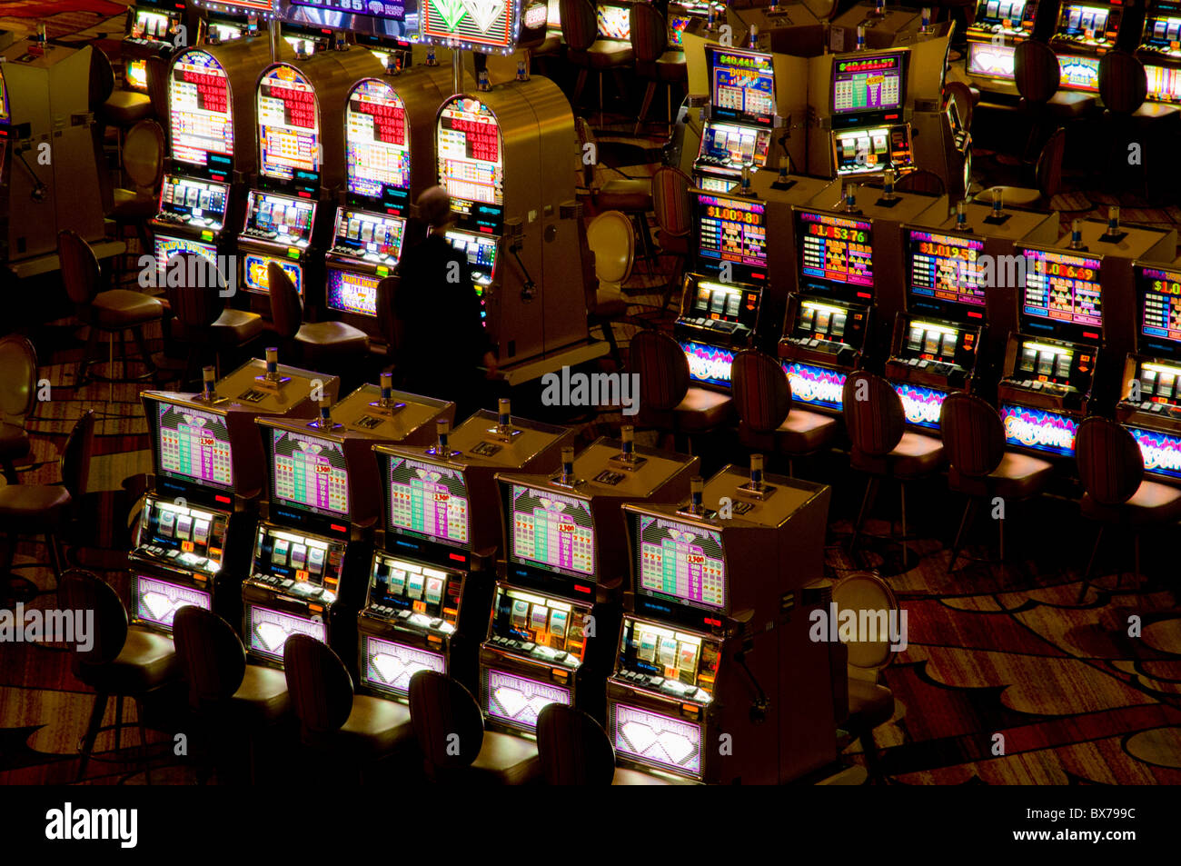 Casino Slot Machines, Las Vegas, Nevada, United States of America ...