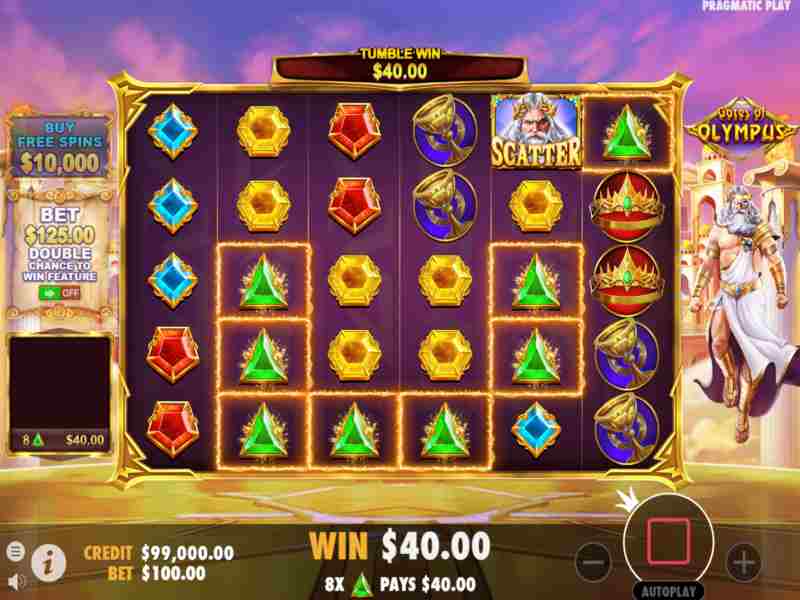 Gates of Olympus game - ancient slot at online casino