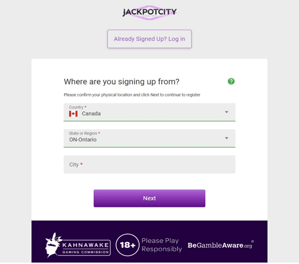 Jackpot City Login - Get $/€1600 + Free Spins
