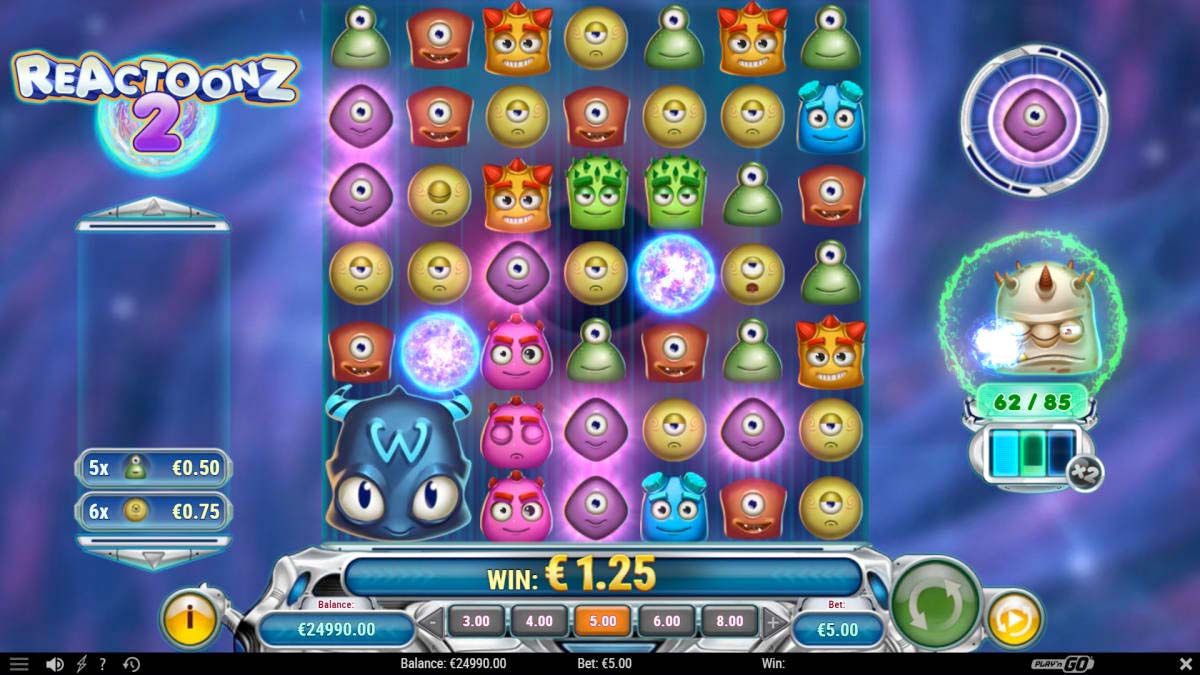 Reactoonz 2 Slot Review – 96.2% RTP – Play N Go (2026)