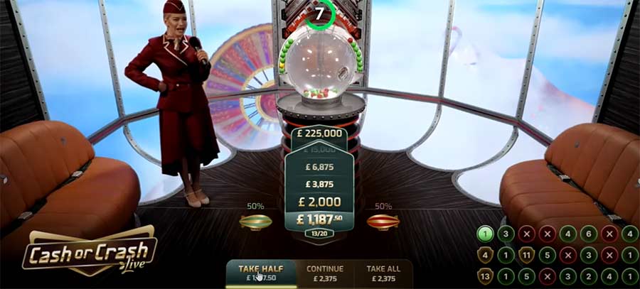 Cash or Crash Live - Live Game Show by Evolution - Review 2026