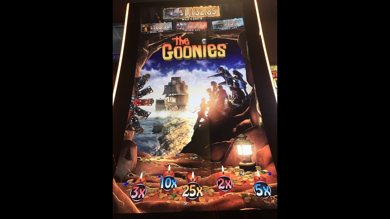 The Goonies Slot Machine Live Play - YouTube