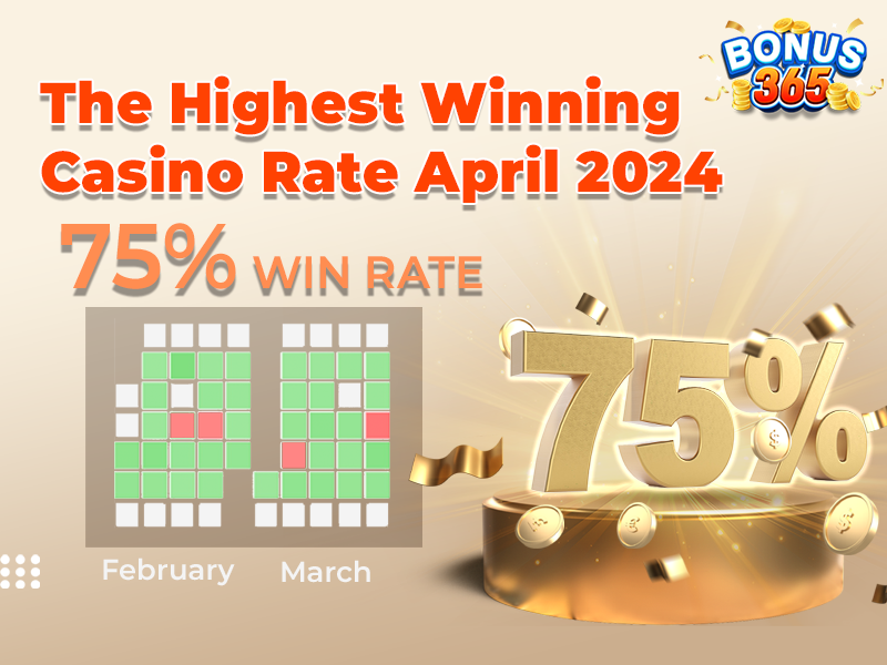 Bonus 365 - The Highest Winning Casino Rate April 2024 - Bonus 365 ...