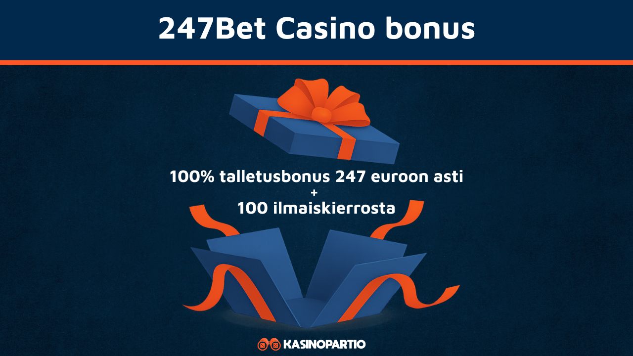 247Bet kokemuksia? | Bonus & Arvostelu (2026) | Kasinopartio.com