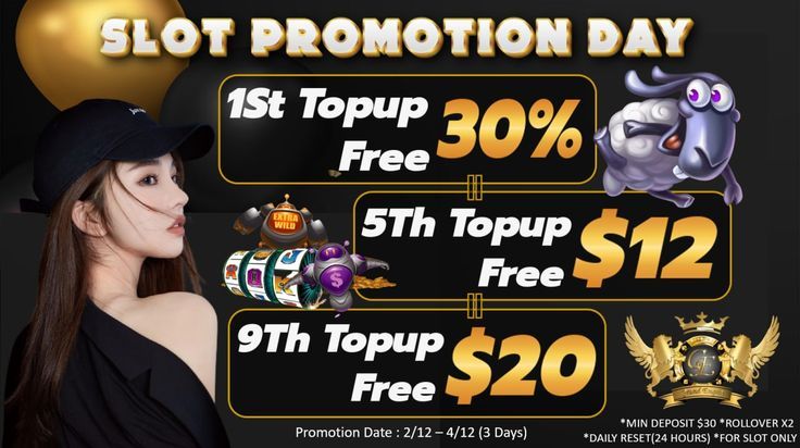 SLOT PROMOTION DAY | Promotion, Slot, Slots games