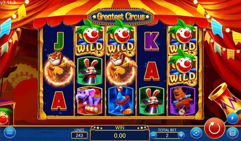 Greatest Circus | Game icon design, Geometric graphic design, Casino