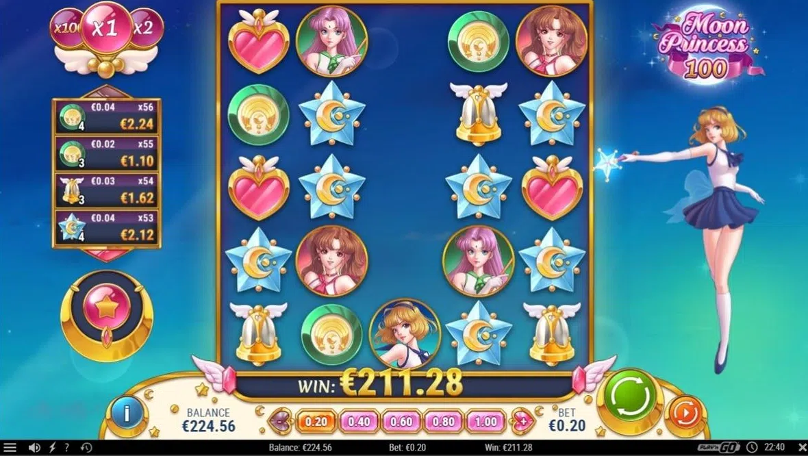 Moon Princess 100 Slot Review & Demo (Play'n GO) » Bonkku
