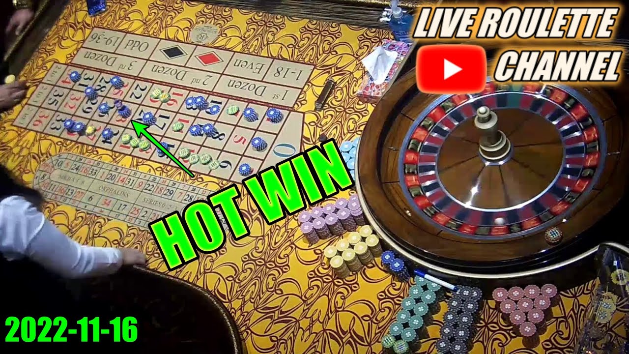 🔴LIVE ROULETTE |🔥HOT WIN Session Evening Roulette Live From Casino Las ...