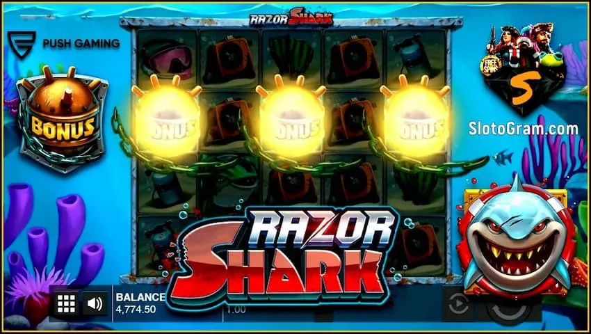 Razor Shark Razor Returns - 2026 Slot Review: RTP, bonuses, features