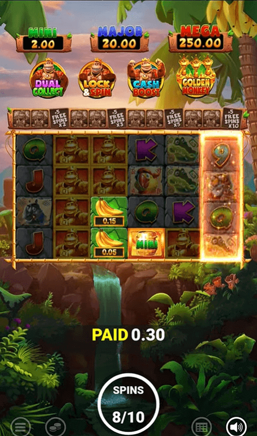 King Kong Cash Slot Demo | Free Play | RTP 95.5%