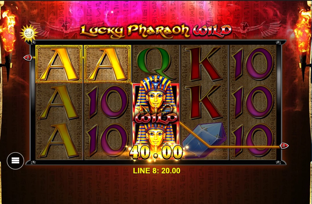 Lucky Pharaoh Wild (Merkur) Slot Review & Demo - RTP 96%