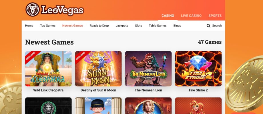 LeoVegas Casino Review 2023 Get $1000 and 200 Free Spins