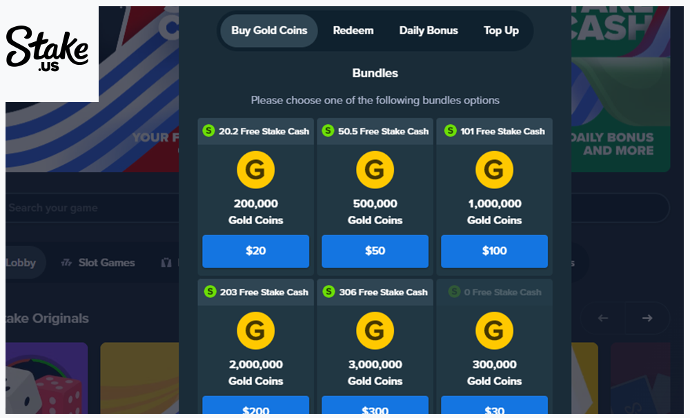 Stake.us Casino Banking Options | How to Withdraw & Deposit at Stake