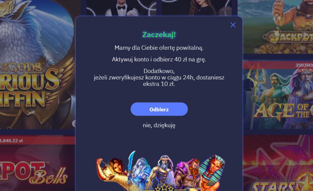 Total Casino kod promocyjny 2022. Bonus i darmowe spiny na start