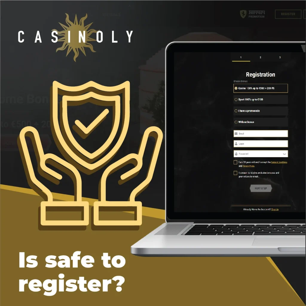 Casinoly Anmeldung - Wie Man ein Neues Konto Eröffnet