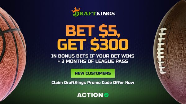 DraftKings Promo Code: $300 Bonus & NBA League Pass for NCAAF, World Series