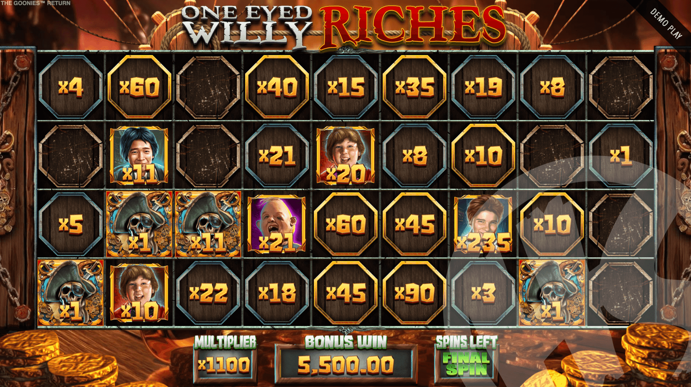 The Goonies Return Slot Review | Blueprint Gaming