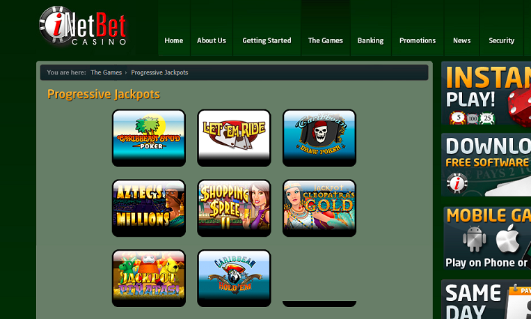 Review about iNetBet Mobile Casino - GamingZion