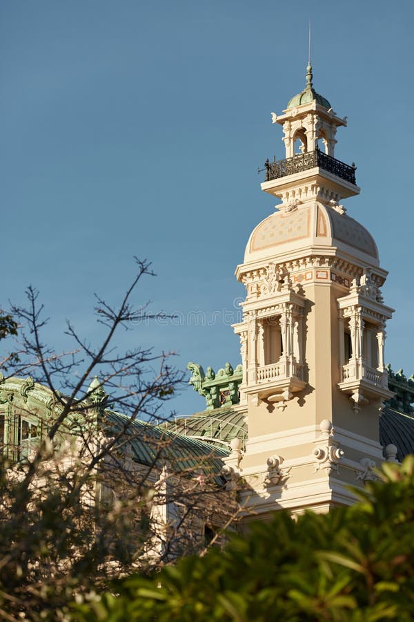 Monaco Montecarlo 21 De Octubre De 2022 : Torre Del Casino Montecarlo ...