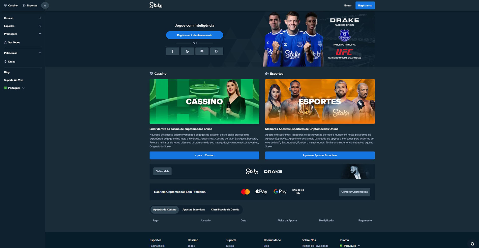 Stake – Site Oficial de Apostas Desportivas e Casino no Brasil