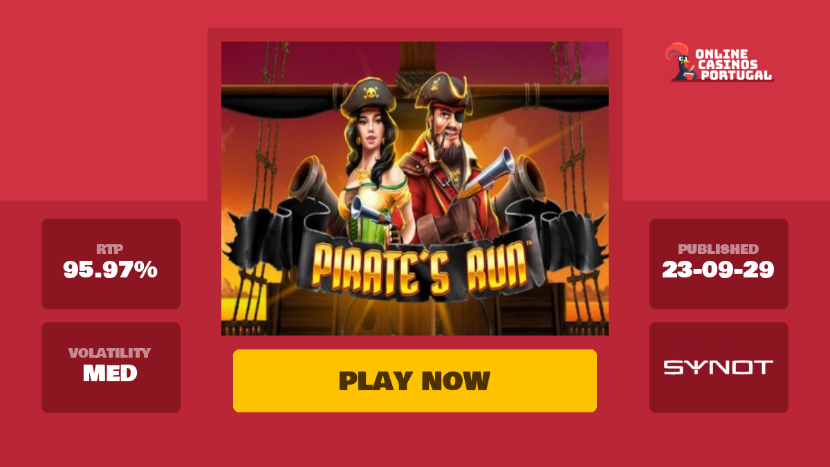 Pirate's Run Slot Machine | Jogue Grátis | Online Casinos Portugal