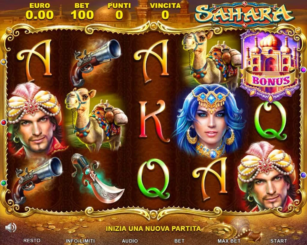 Sahara slot: dove giocare alla slot targata Octavian