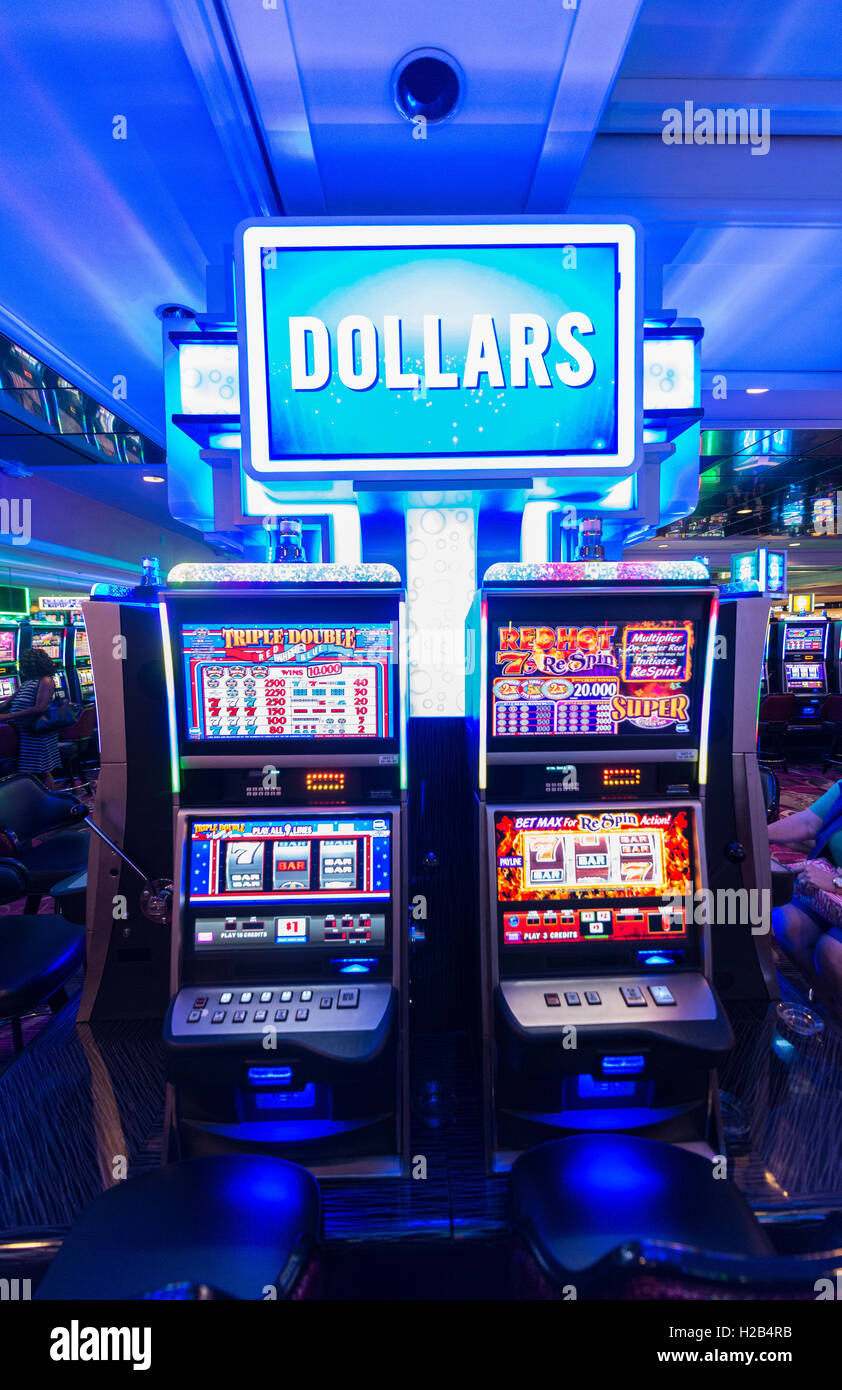 Casino Slot Machines, Las Vegas, Nevada, United States of America ...