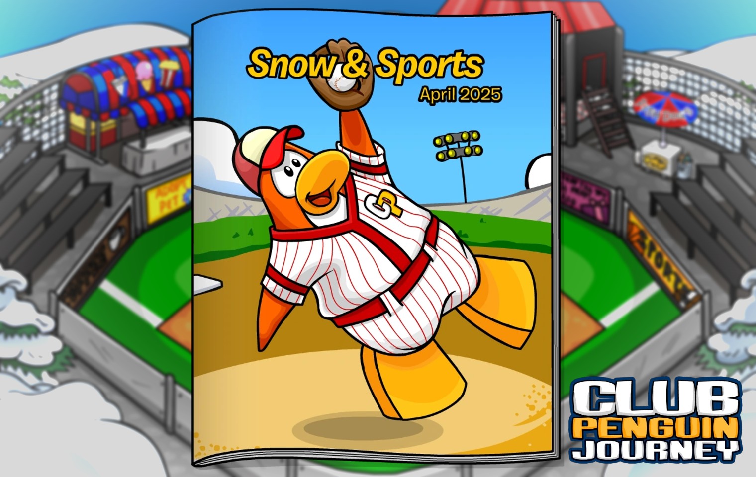 Club Penguin Journey: April Snow and Sports Catalog Hidden Items Guide ...