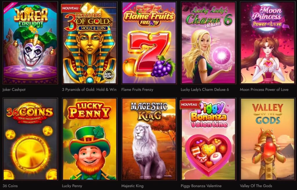 Legiano Casino - Bonus exclusifs et jeux en ligne