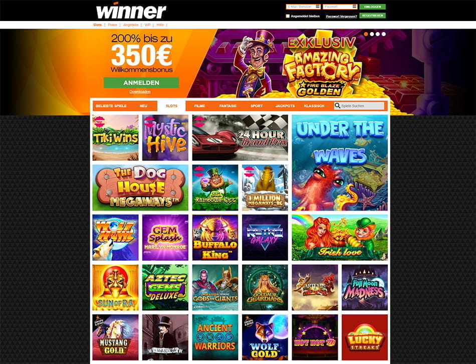 Winner Casino Erfahrungen - Spiele, Sicherheit und Bonus im Test