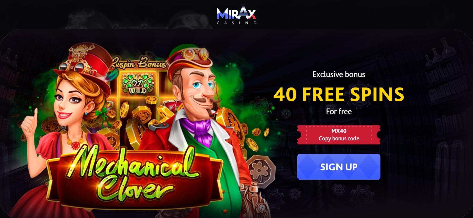 Mirax Casino 40 Free Spins: No Deposit Bonus Codes in 2023