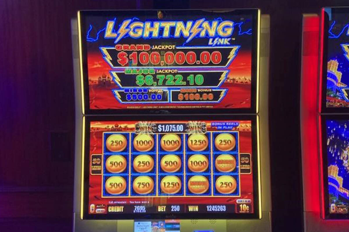 $124,527 Lightning Link slots jackpot hits at Rampart Casino in Las ...