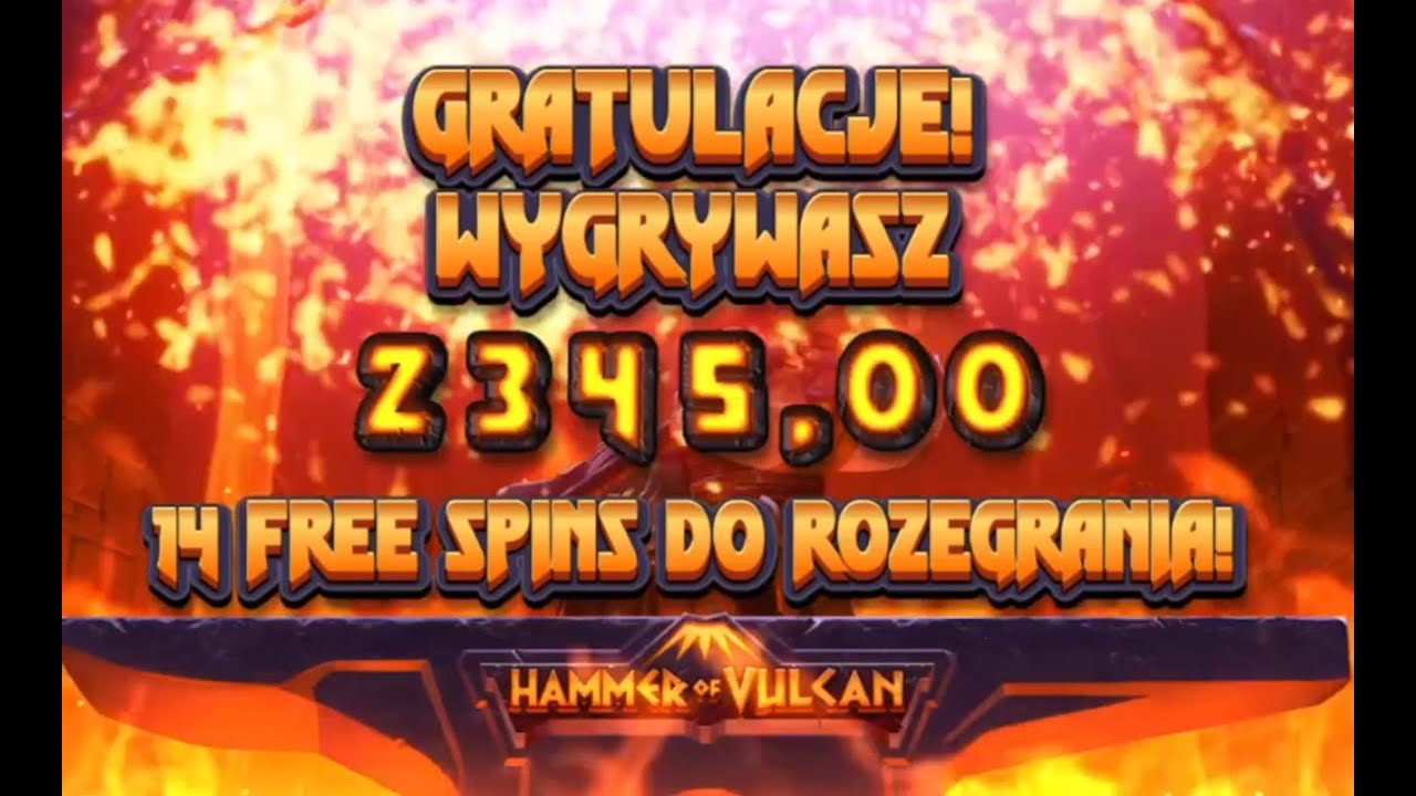 HAMMER OF VULCAN | KASYNO | FREE SPINS | Duża Wygrana | Total Casino ...