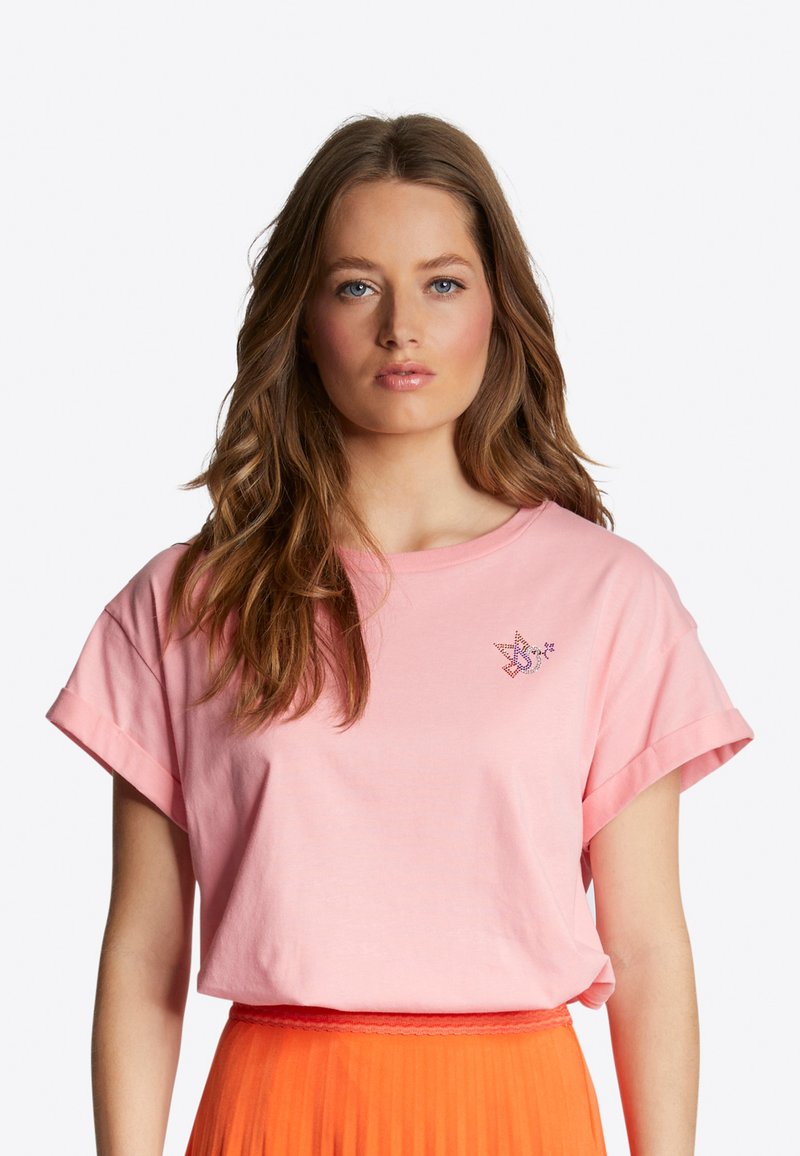 Rich & Royal Triko s potiskem - rosewater/světle růžová - Zalando.cz