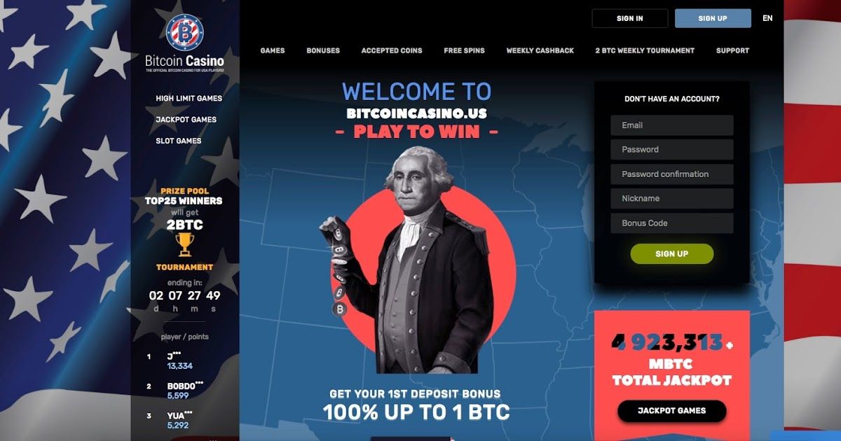 Bitcoin Gambling Usa : Bitcoin Online Casino USA- Use Promo Codes and ...