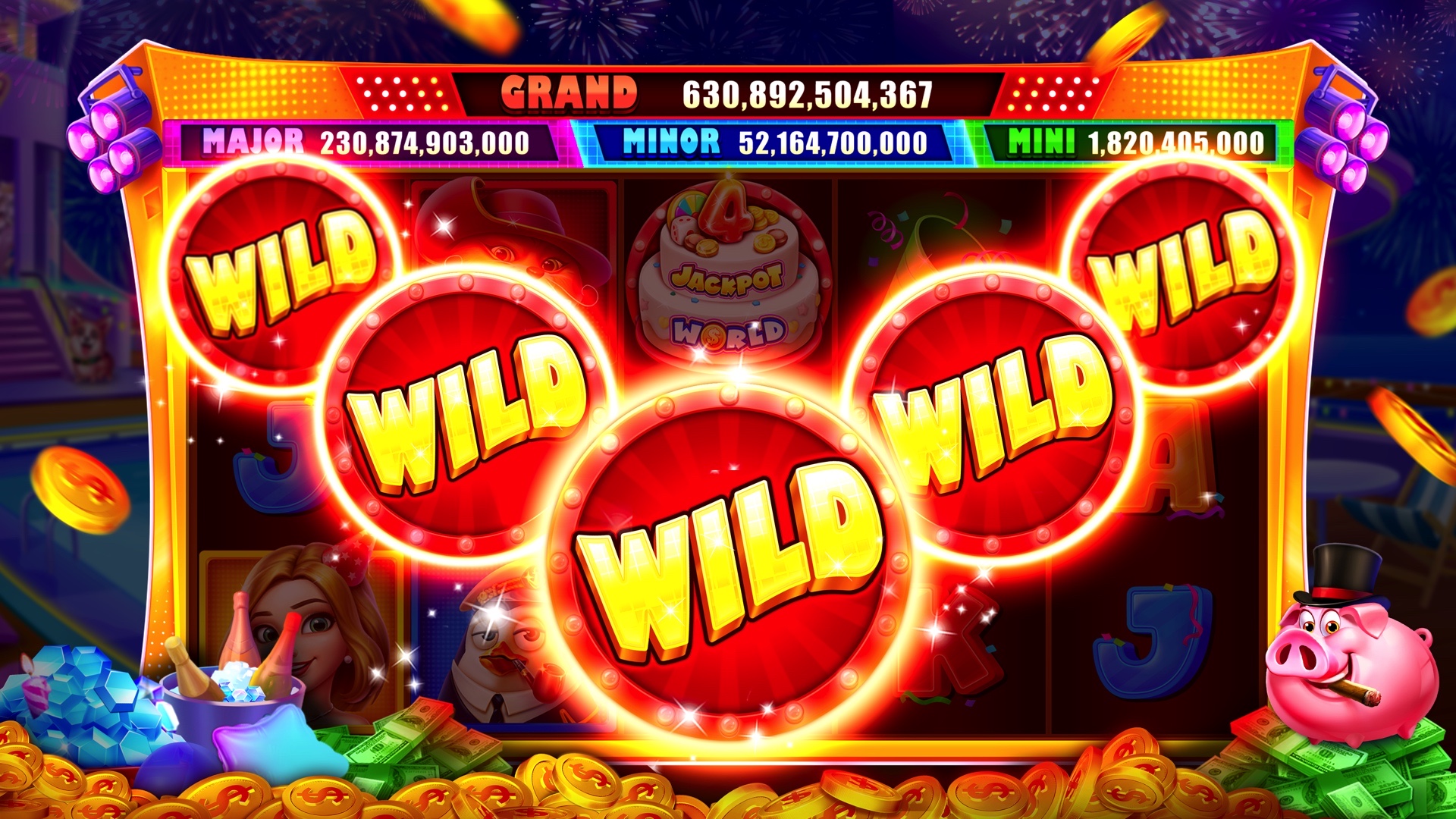 Jackpot World™ - Free Vegas Casino Slots-Amazonアプリストアのアプリ