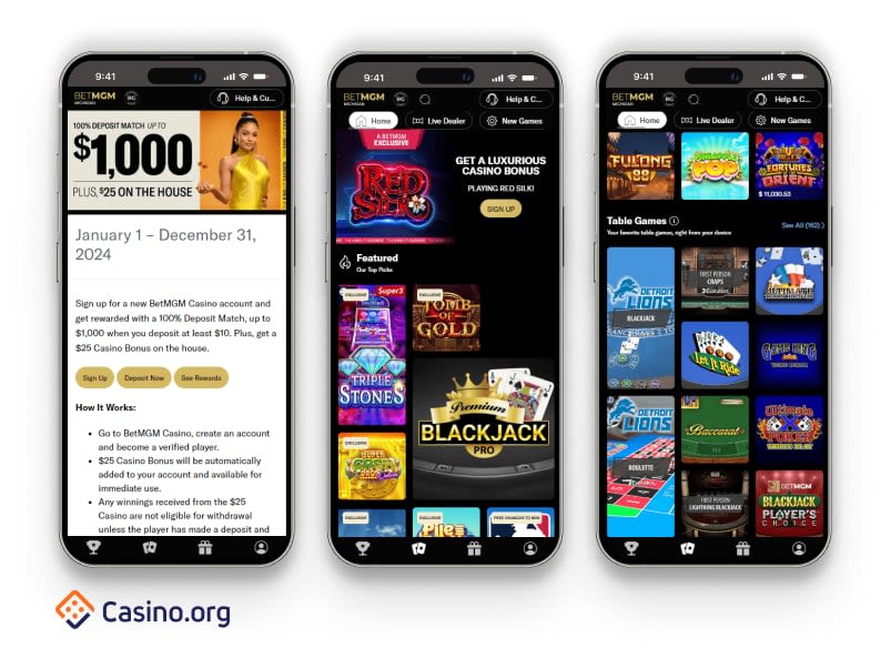 7 Best Michigan Casino Bonuses & Promo Codes in 2024 💰