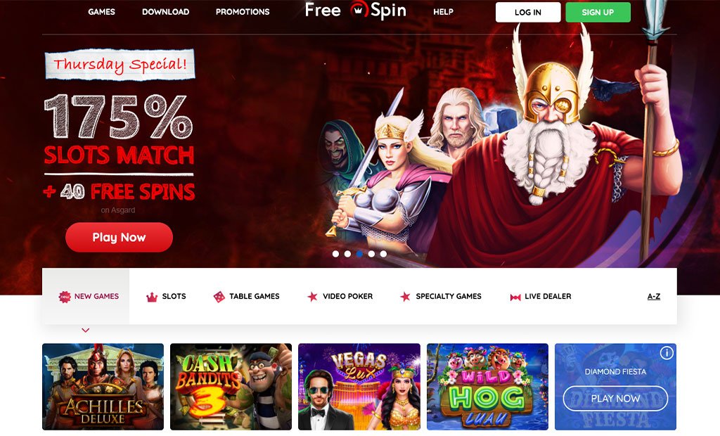 Free Spin Casino Review Bonus Codes - Casino Games