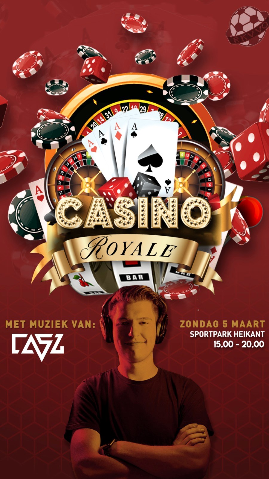 Themafeest: Casino Royale | 5 maart 2023 - RKVVO