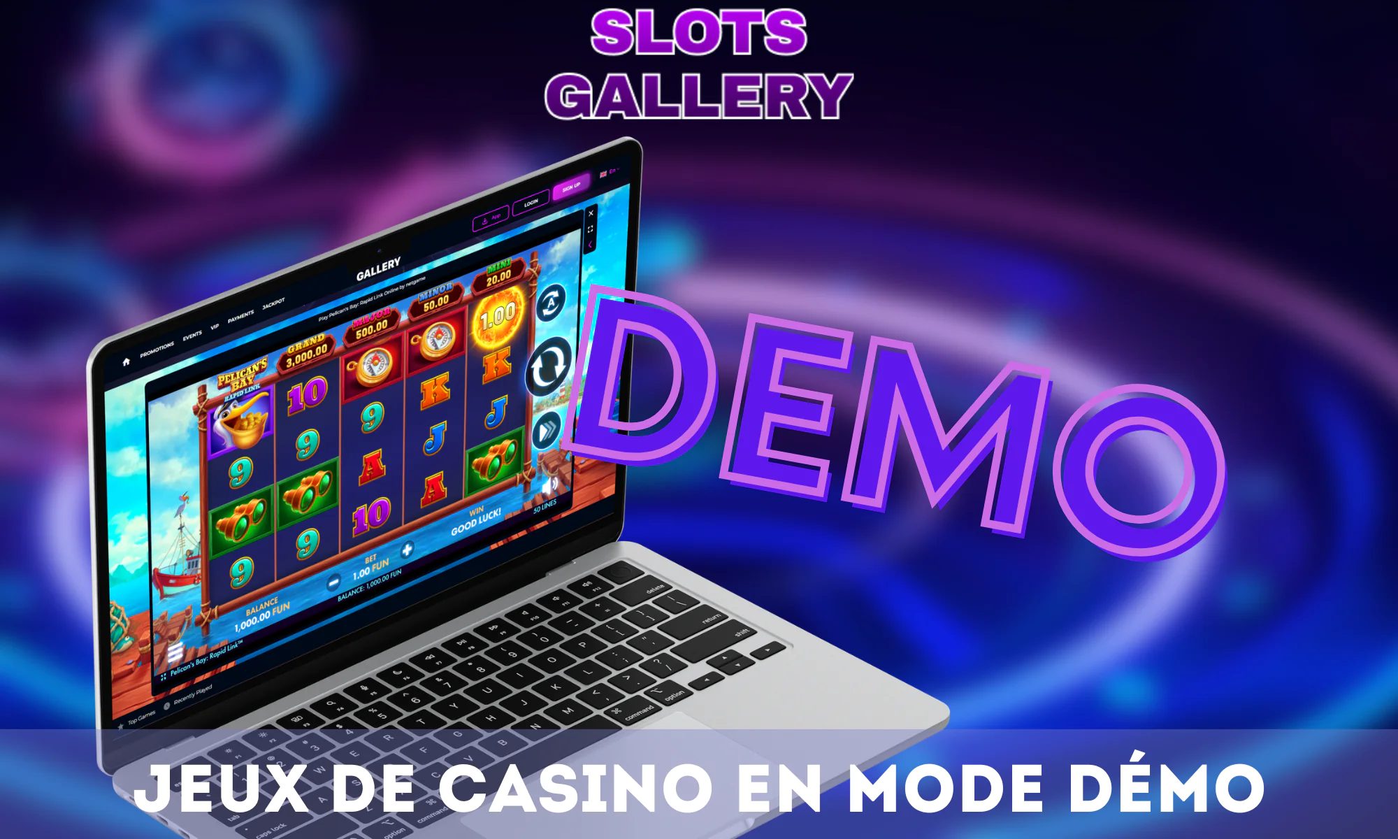 Slots Gallery Casino - Jouer à des jeux en ligne pour de l'argent réel ...