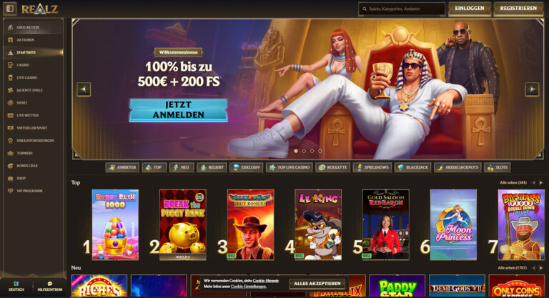 zweryfikowany Realz Casino bonus depozytowy baner promocyjny w Poland