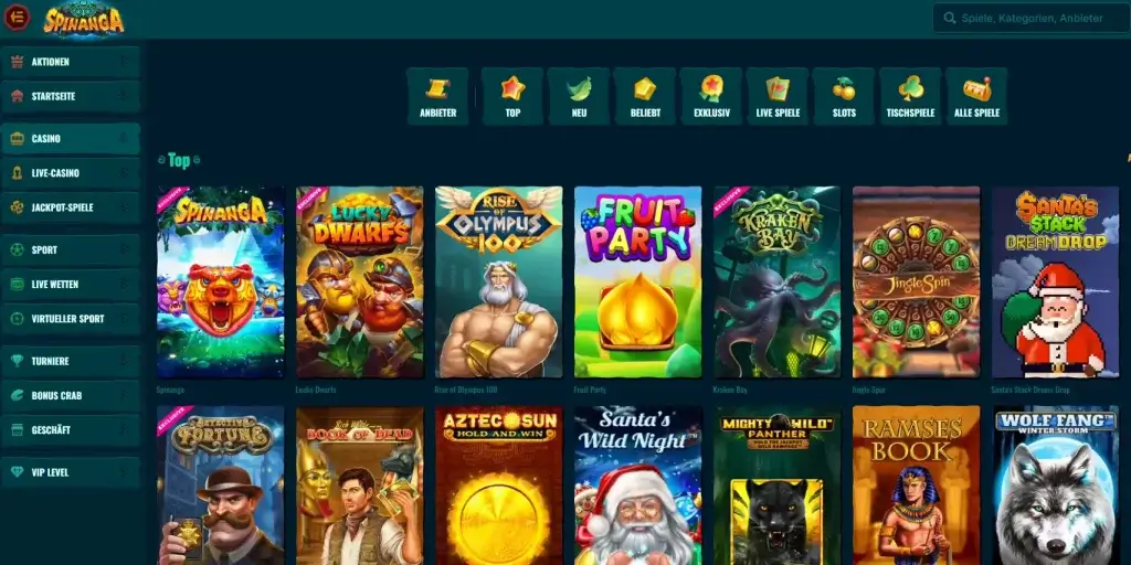 Spinanga Casino Erfahrungen 2025 | Bewertung & Test mit Bonus