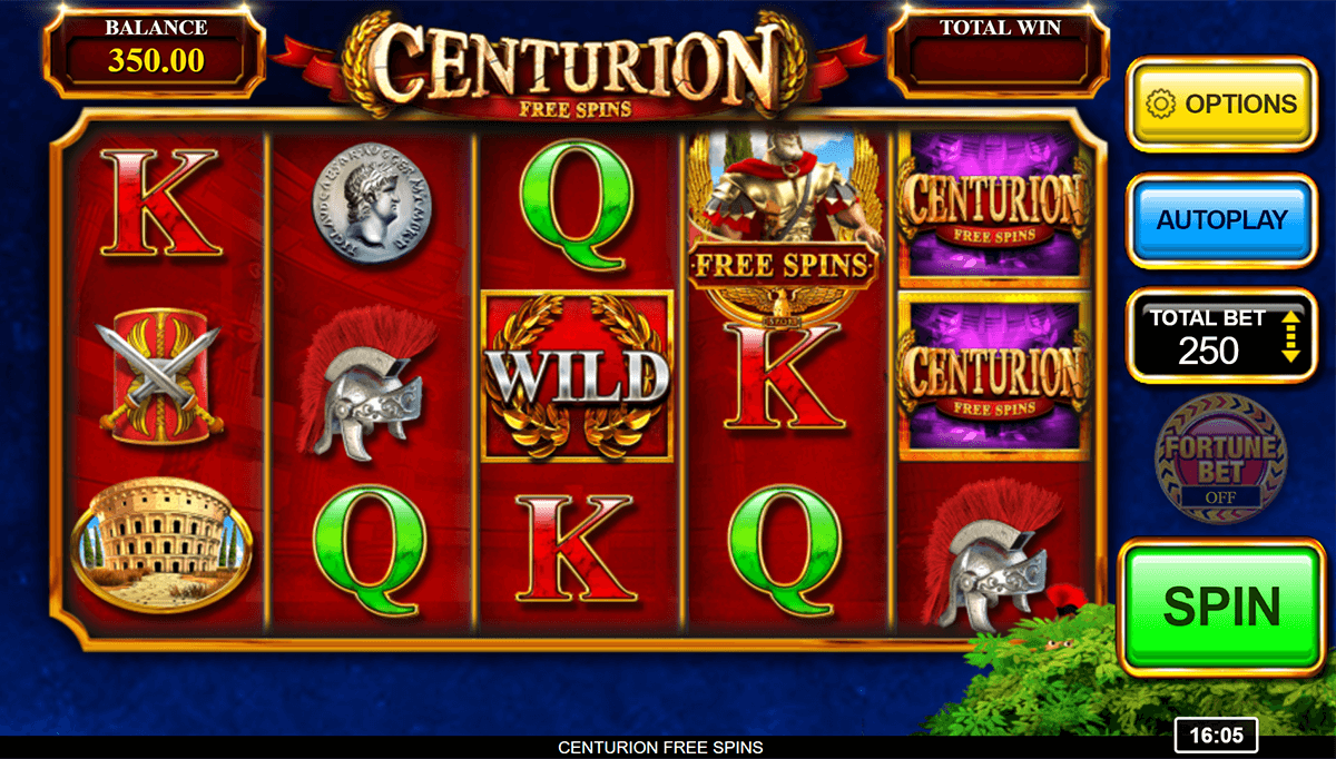 Play Centurion Free Spins Slot Game Online - Wizard Slots