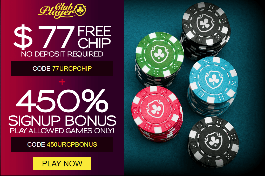 Club Player Casino $77 FREE No Deposit Bonus | American Casino Bonus
