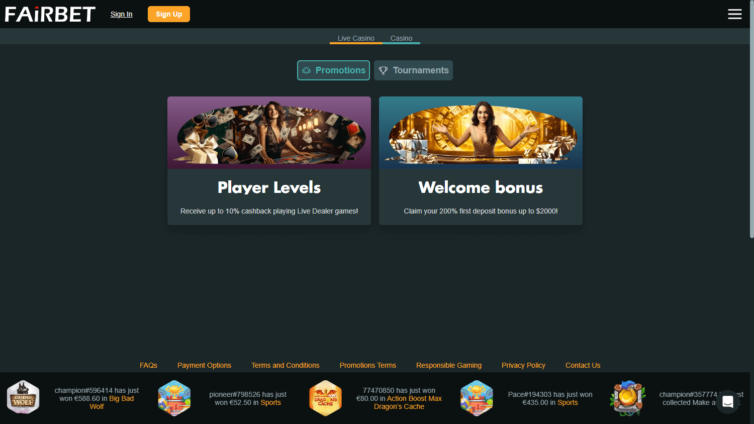 Fairbet.bet Casino Review – Expert & Player Ratings [2025]
