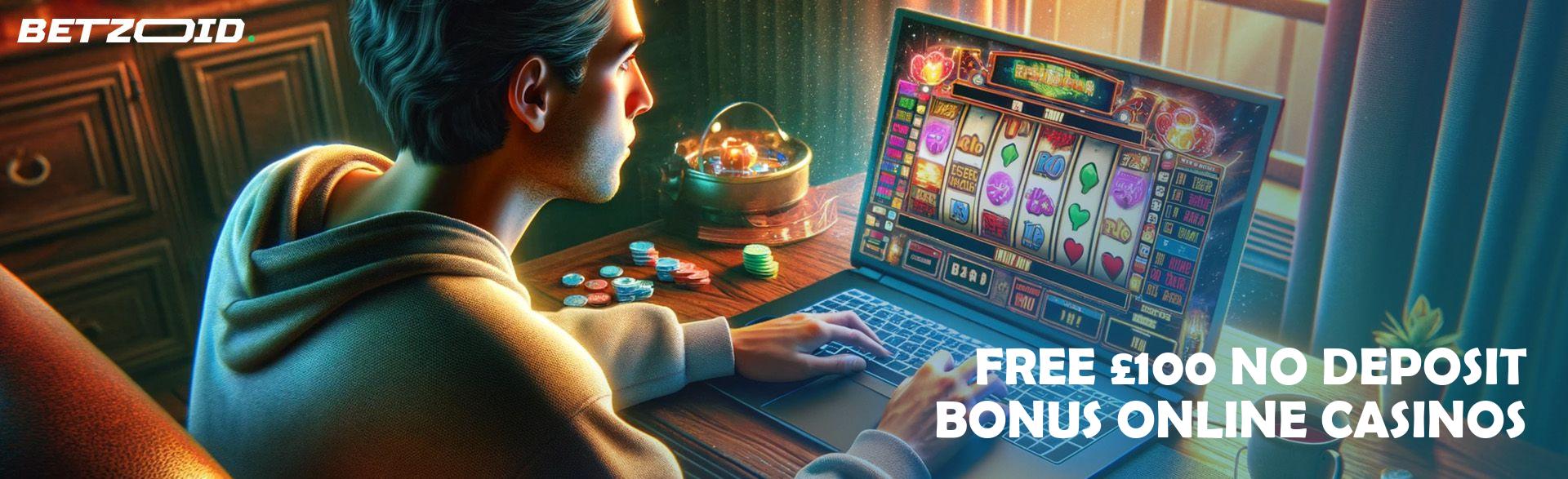 Best Free £100 No Deposit Bonus Online Casinos 2024