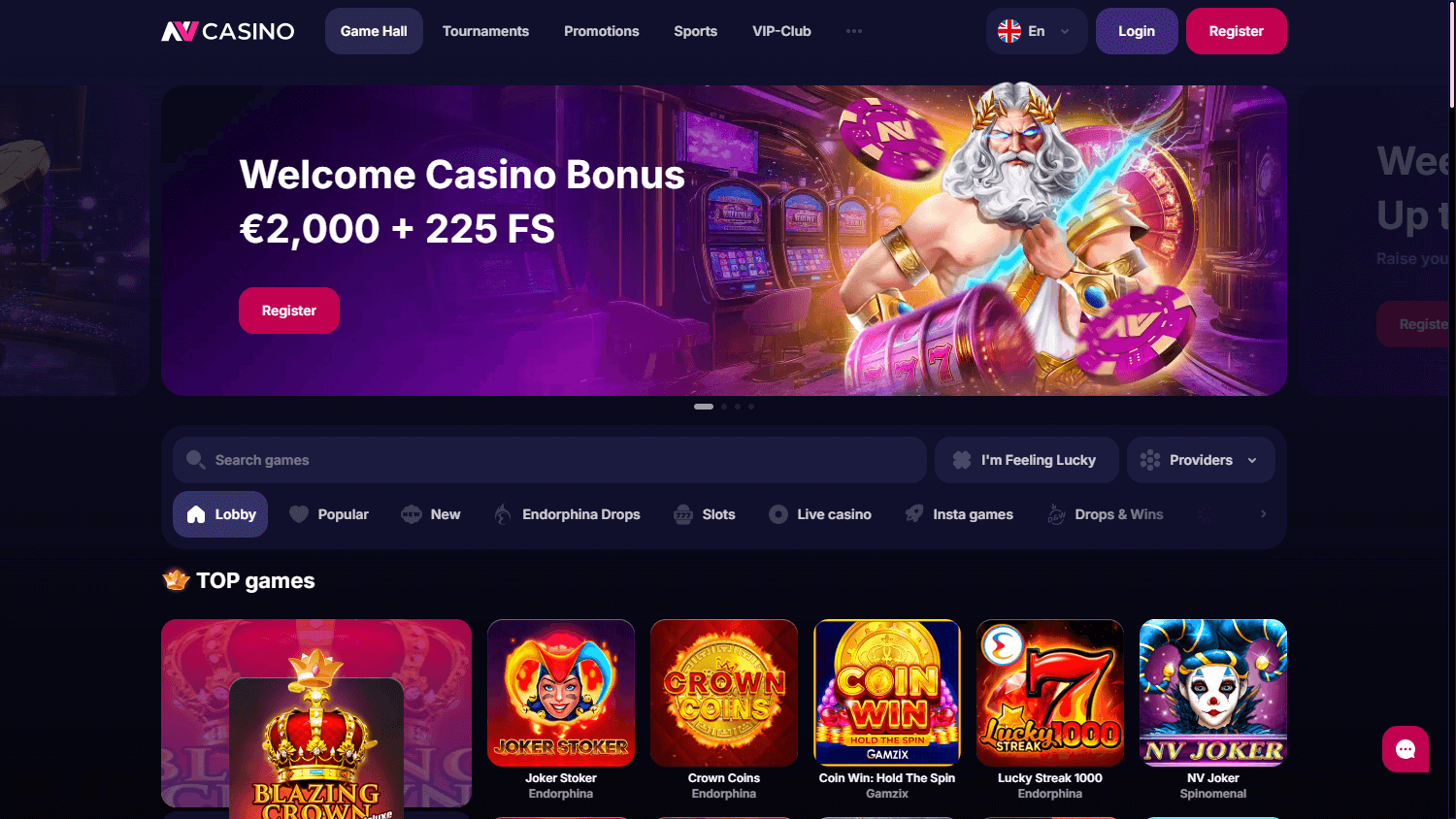 NV Casino Review – Expert & Player Ratings [2025]