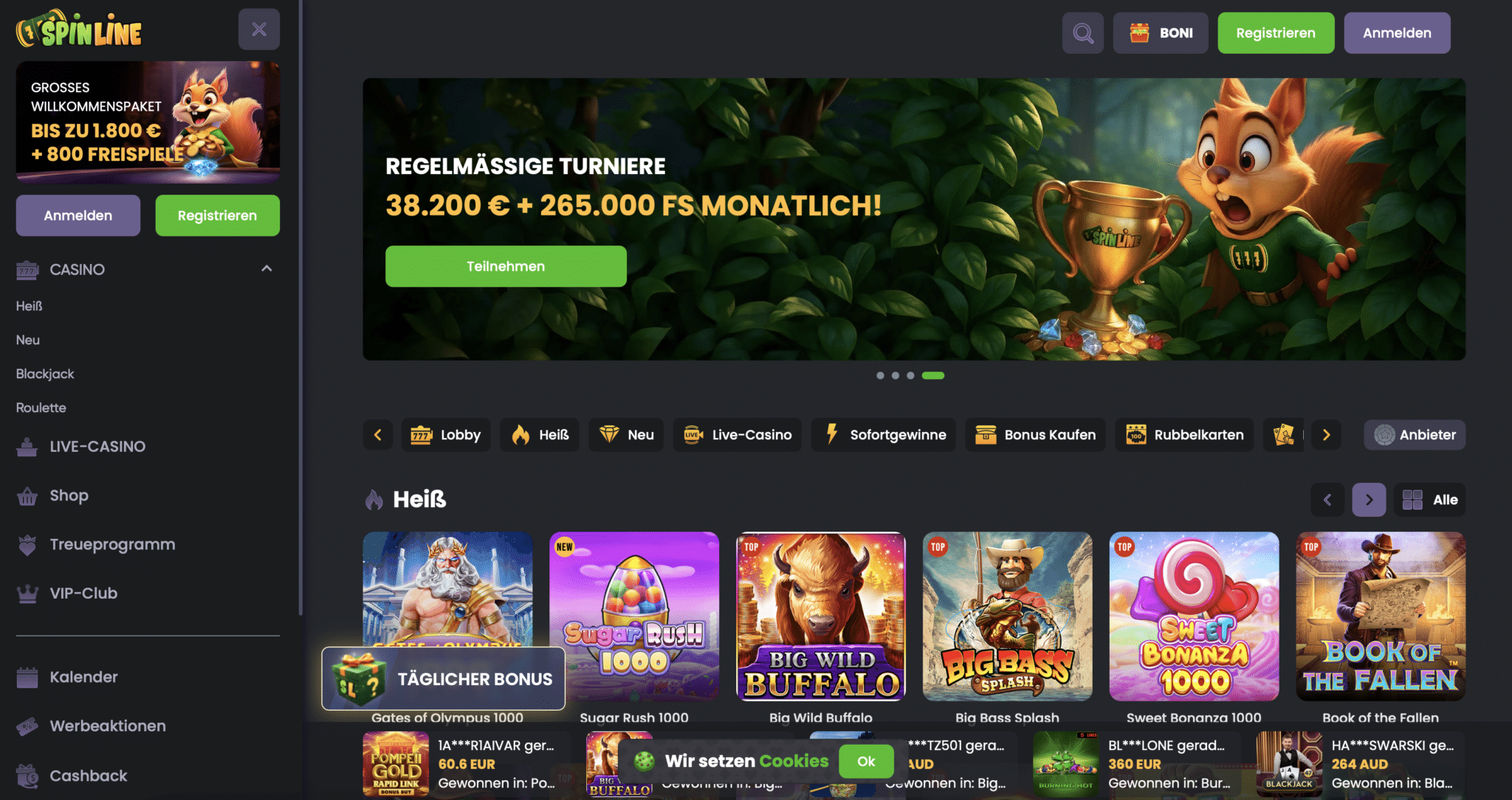 Die 15 besten Online Casinos im Test 2026