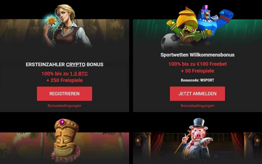 popular match bonus advertisement